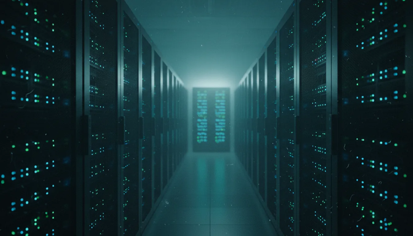 Data centre server room, the infrastructure a certification audit examines